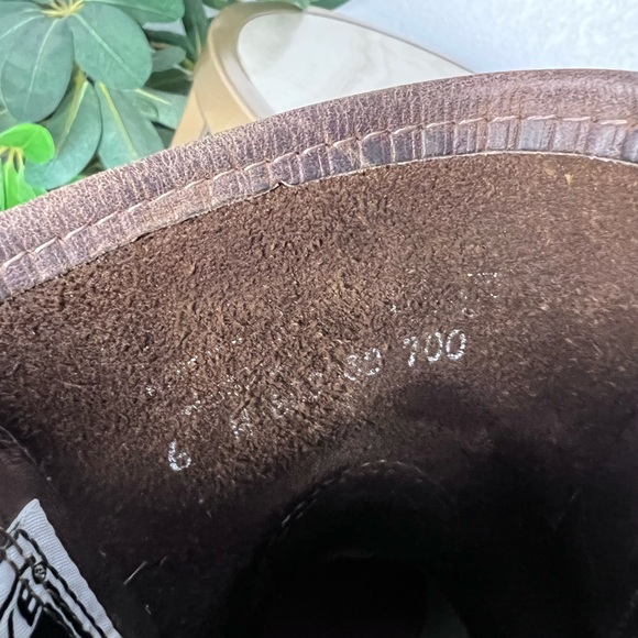 Frye Harness 8R Brown Leather Boots size 6 - Picture 10 of 13